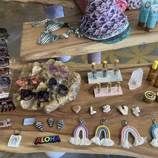 Fun displays with super cute merchandise!