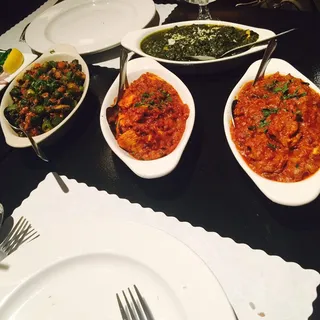 Goat Kadai Dinner Special