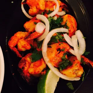 Tandoori shrimp