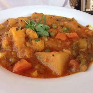 Mixed vegetable curry