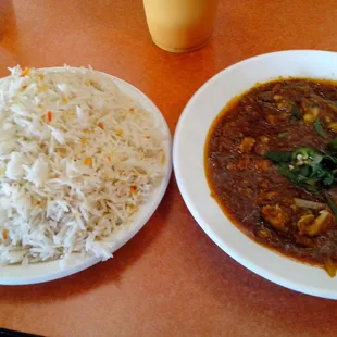 Lamb Brain Masala (very spicy)