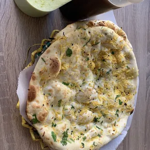 Garlic naan