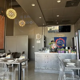 What you see when you walk in