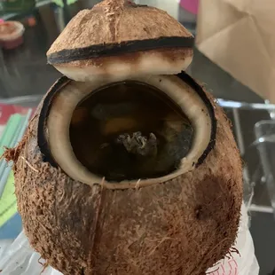 Chicken coconut soup