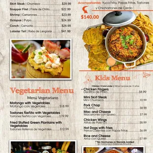 Pal Campo Restaurant - Menu Page 4 of 5