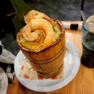 Shrimp Mofongo