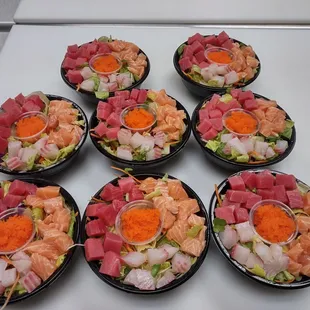 fresh sashimi salad 5/23