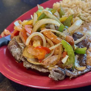Steak a la Mexican