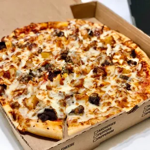 Spicy Bulgogi potato Pizza