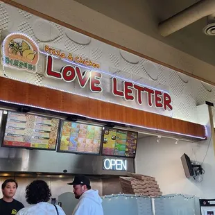 Storefront inside HMart