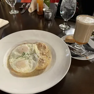 Biscuits &amp; Gravy + Latte