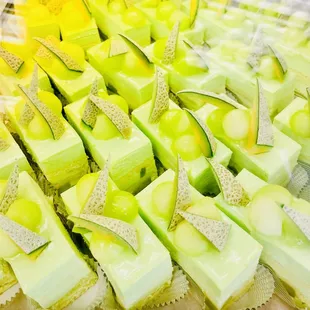 Honeydew Mousse Cake