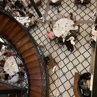 Best view is on looking down