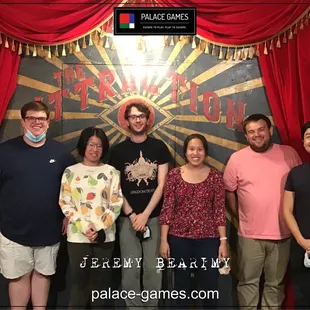 We did it! (We had masks on the whole time except the minute we took this picture.)