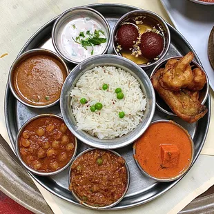 Vegetable Thali