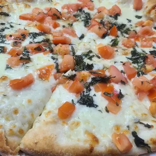 Tomato, Basil, and garlic