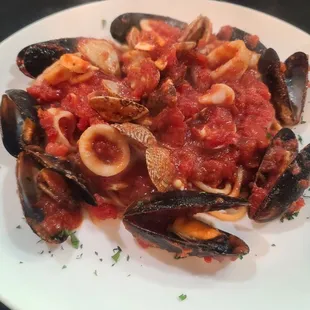 oysters, oysters and mussels, shellfish, food, mussels