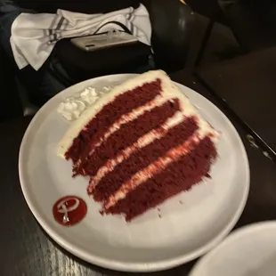 4 layer cake changes weekly this photo "Red Velvet Cake"
