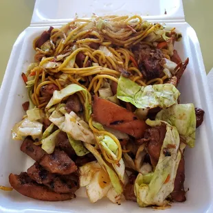 Chicken Yakisoba