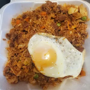 Pork Kimchi Fried Rice