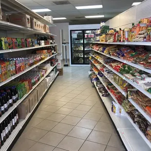 Many international items!