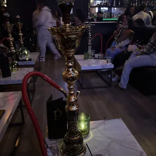 Peach, Mint and Kiwi Hookah