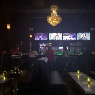 Upscale hookah lounge