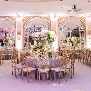 Wedding Reception at Beverly Hills Hotel