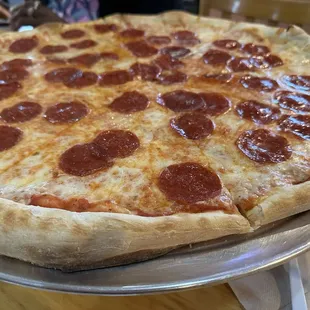 Pepperoni pizza