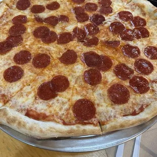 Pepperoni pizza