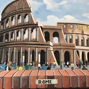 beautiful mural work