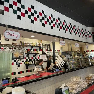 customers at the counter
