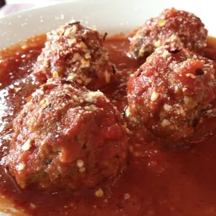 Meatball appetizer in sauce