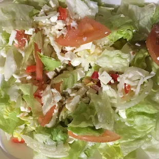 Half assed Greek salad