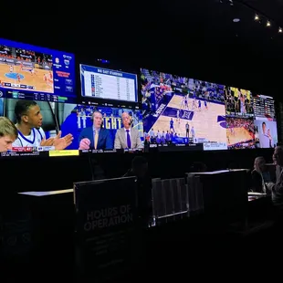 Main betting counter