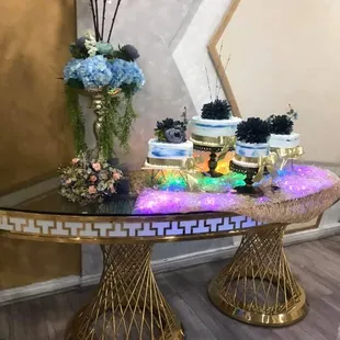 The Cake was included in the package. Highly recommended.