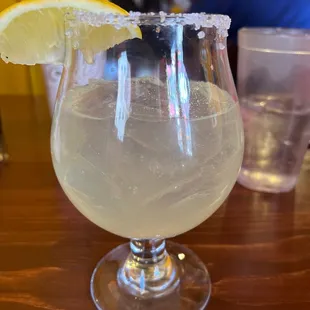 Margarita- I have not taken a sip yet.