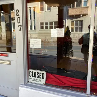 Closed today. So sad