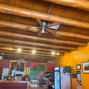 Restaurant ambiance.