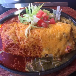 Smothered Breakfast Burrito