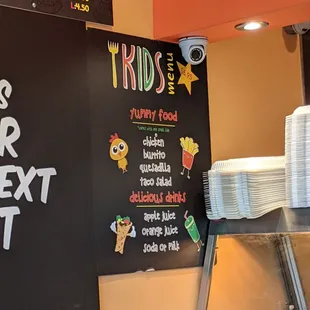 a menu for a mexican restaurant