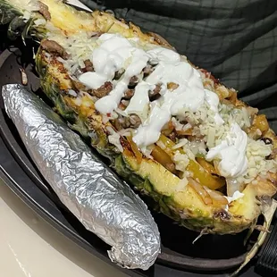 Pineapple Fajitas w/ Steak