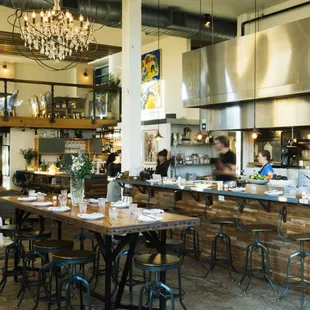 crepes, interior