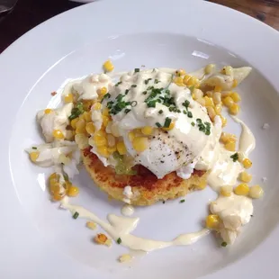 Looks so yummy... Crabmeat eggs Benny!