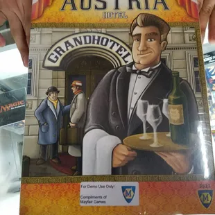 Demo copy got me to purchase! Nice job providing them with one Mayfair games! Great medium complexity euro game that isn't farming for once!