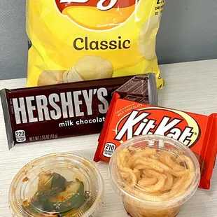 Picked up some kimchi and snacks :)