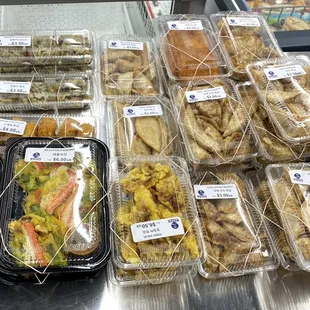 Today&apos;s selections.  There are more choices near the cashier.