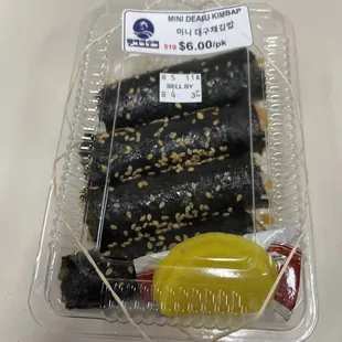 Mini daegu kimbap