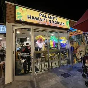Outside entrance