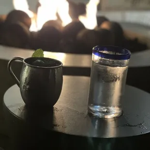 Irish Mule complements to the bartender!